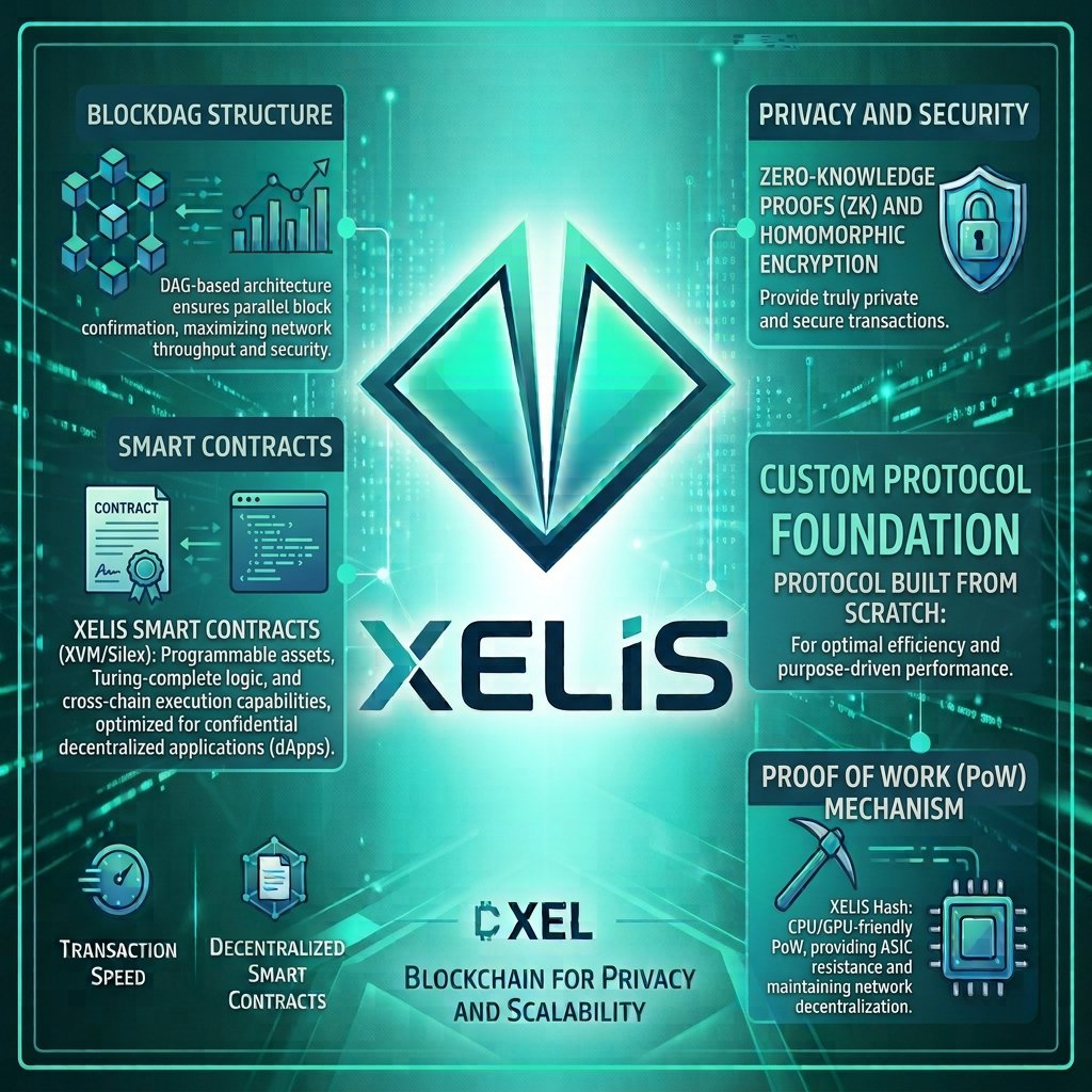Joker55677's tweet photo. True privacy is not just an option, it's the foundation of decentralization. XELIS combines the power of Proof of Work (PoW), ultra-fast BlockDAG architecture, advanced privacy tech (ZK), and smart contracts all in one place.

The future is built from scratch! 🚀

@xelis_project https://t.co/BxAJI3MtFq