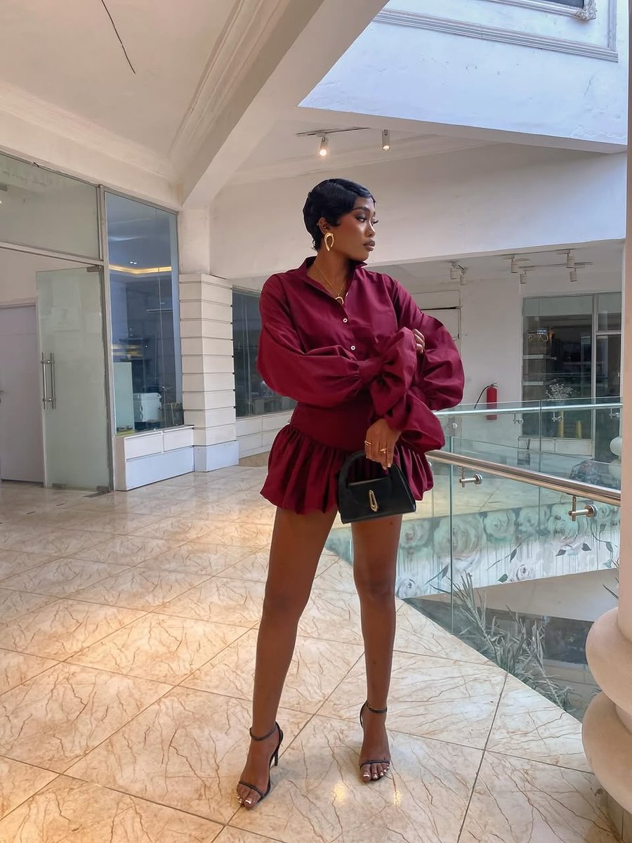 TheaSaucetdd4's tweet photo. New two-piece set

Sizes: S, M, L, XL, 2XL, 3XL 
Price: 45, 000 TSH 
Material: High quality 
Color: Maroon 
Location: Aggey na Msimbanzi, Kariakoo 
Contact: 0718805932 https://t.co/K3hO9hdcDZ