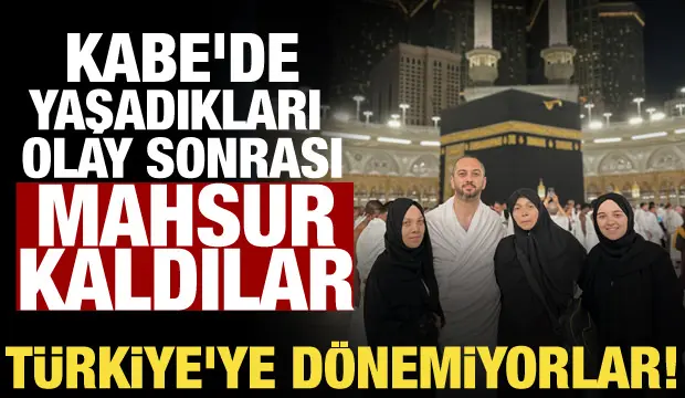 Haber7's tweet photo. Umre için gittiler, 8 aydır Türkiye’ye dönemiyorlar!

Ramazan umresi için Mekke'ye giden 61 yaşındaki Havva Ünlüce ile 3 çocuğu, Kabe'de görevli polisle seccade meselesi yüzünden yaşanan tartışmanın ardından gözaltına alınarak yargılandı.

Bir süre cezaevinde kaldıktan sonra tutuksuz yargılanmak üzere serbest bırakılan aile fertlerine yurt dışına çıkış yasağı getirildi.

Hapis cezalarına karşı istinaf sürecinin sonuçlanmasını bekleyen Türk aile, 8 aydır Suudi Arabistan'dan ayrılamayarak Türkiye'ye dönecekleri günü bekliyor. https://t.co/EEK7D6XR9M