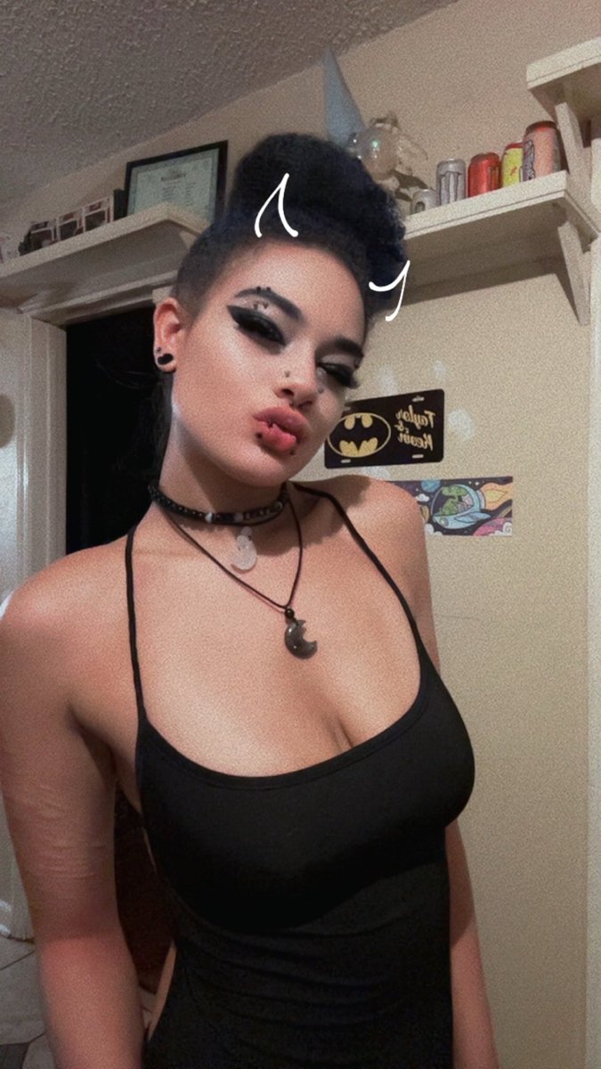 Gothicbratkitty's tweet photo. I love this dress β¨π€ #blackdress #gothic #alt #pierced #goth #gothicgf #beautiful #sexy https://t.co/ukGwR9zeIi