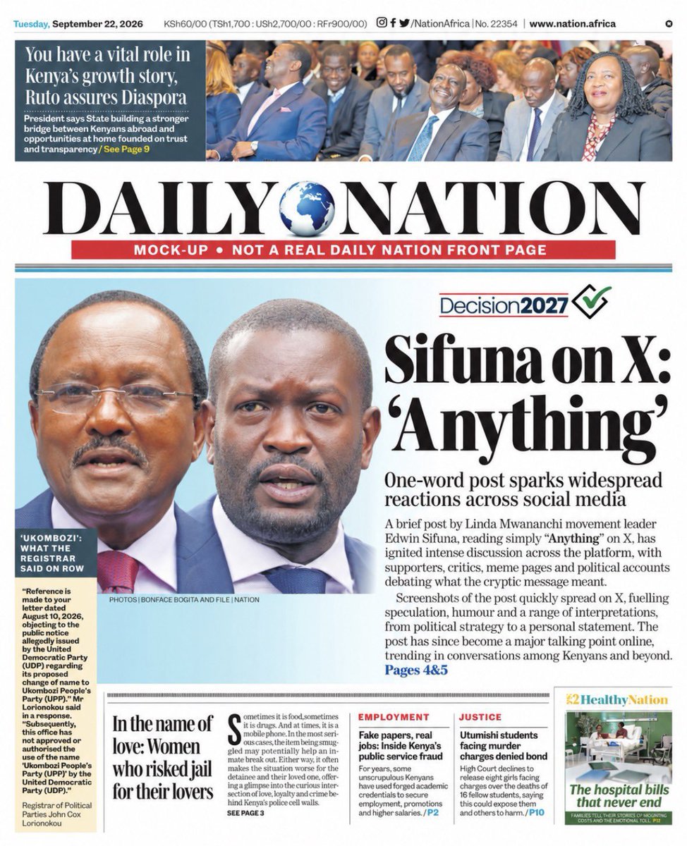 Wambuib4sky's tweet photo. Kwani ilikua serious 😂😂😂 https://t.co/qbLKfruH98