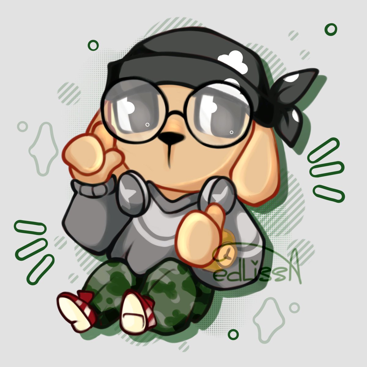 edl1ssa's tweet photo. @MarcusDaMutt I loved your OC so much I just had to draw a colored sketch(^3^)/ https://t.co/JsRRLDHRXK