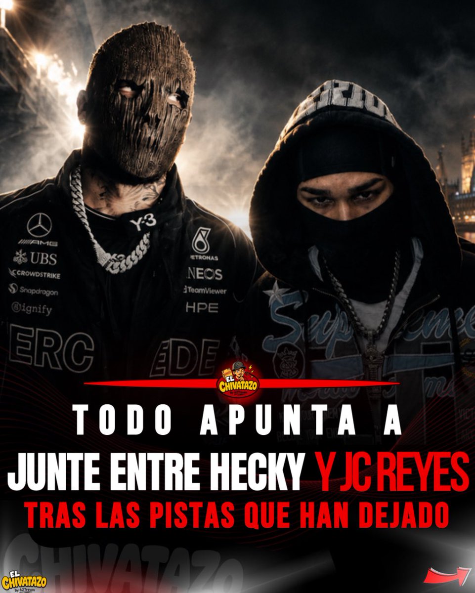 62treven's tweet photo. No es por nada pero ya se la nueva colaboración de JC Reyes con Hecky 👍

Os recomiendo ver la noticia entera en ig: elchivatazooo https://t.co/RGjOCvIF8t