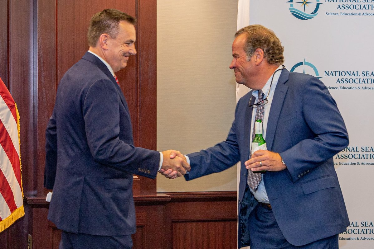 RepRichHudson's tweet photo. Great to talk with the National Seafood Association last week!

Everyone loves seafood, and it's a bigger deal for North Carolina than people realize: Jobs, family businesses, hundreds of millions of dollars flowing through our state, not just along the coast.

Proud to support this industry and the families who depend on it!