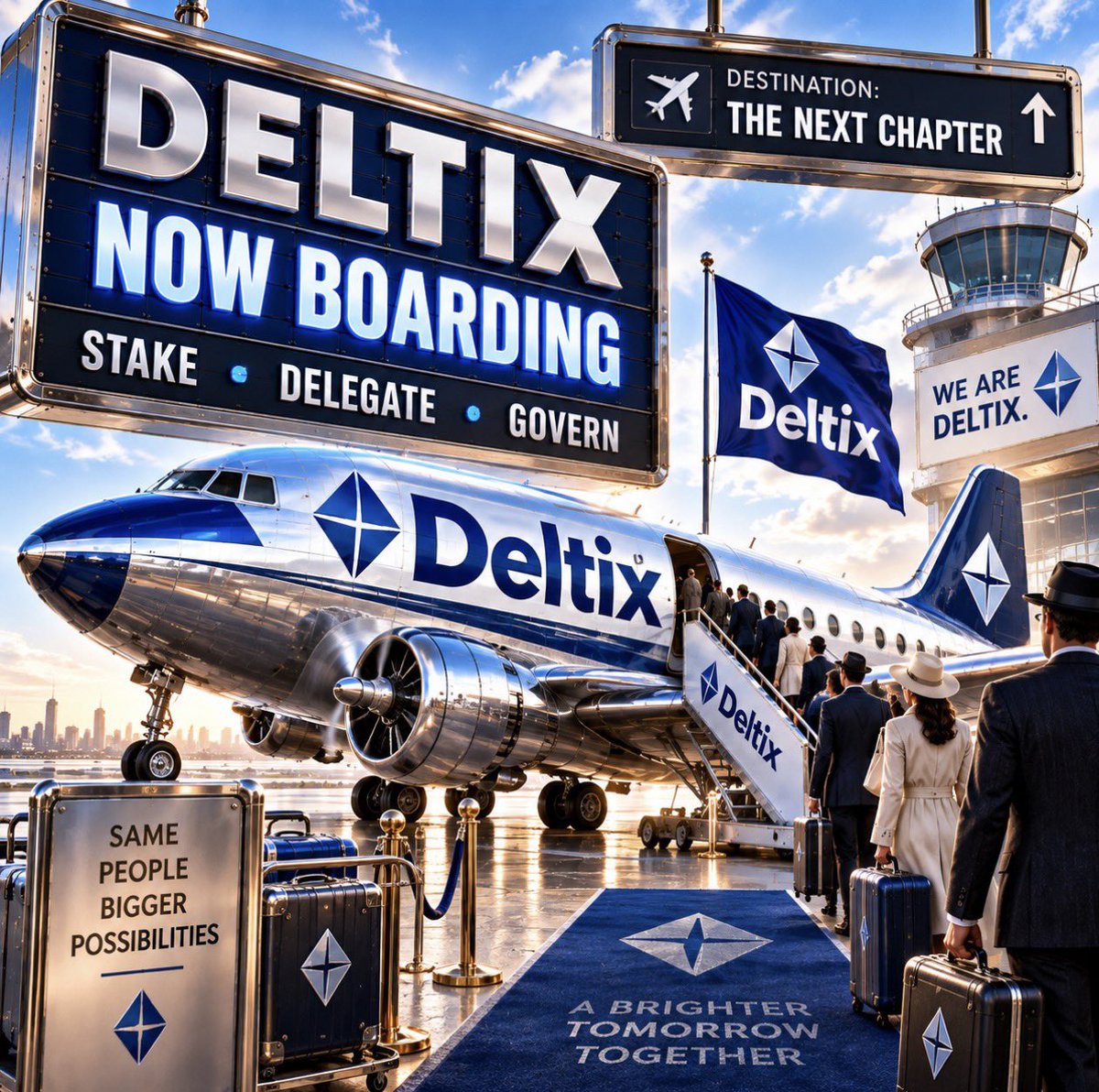 DeltixOfficial's tweet photo. ✈️ DELTIX — NOW BOARDING. ◆

DESTINATION: THE NEXT CHAPTER.

The engines aren’t waiting for promises.

They’re running on what is already being built.

◆ Layer 1
◆ DPoS
◆ $DLTX
◆ Staking
◆ Delegation
◆ P2P
◆ Deltix Energy
◆ $wDLTX
◆ An expanding ecosystem

And there is still much more to build.

This isn’t about reaching the destination overnight.

It’s about making sure that every new chapter gives the community another reason to participate, interact and stay involved.

The doors are open.

The journey continues.

STAKE • DELEGATE • GOVERN

Not an app. We are Deltix. ◆

#DLTX #DeltixNetwork #wDltx #Dltx 
#Web3 #Crypto #Blockchain #加密貨幣 #區塊鏈 #數字貨幣 #加密货币 #区块
