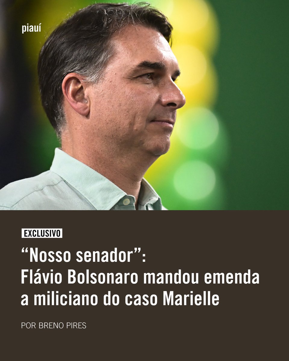 natbonavides's tweet photo. O pai era vizinho de Ronnie Lessa, assassino de Marielle. Agora, a PF descobriu que o filhote Flávio Bolsonaro destinou emenda de R$ 200 mil para o miliciano "Peixe", condenado e preso por ser o ele entre os irmãos Brazão e os executores do assassinato. Coincidência? https://t.co/sX4LN7ADXt