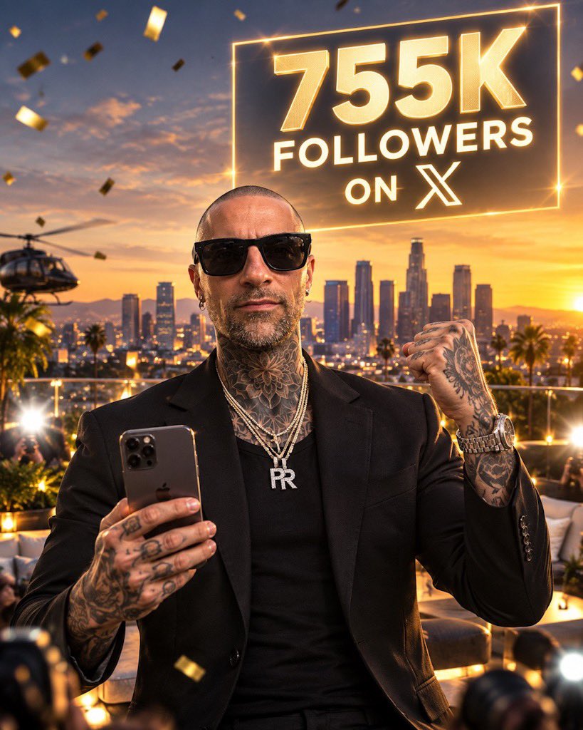 unkonfined's tweet photo. 755k of the best people on 𝕏 follow me.

I love you all. https://t.co/asVj7wOgXO