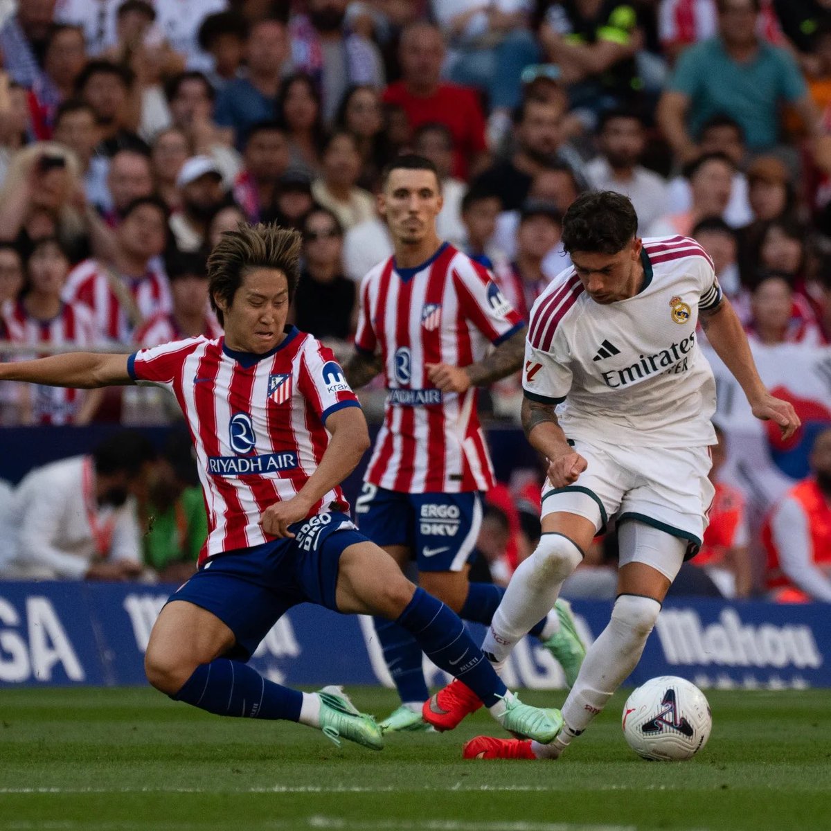 RM4Arab's tweet photo. 🚨🗣️ خافيير تيباس (رئيس رابطة الليغا): "ريال مدريد لم يخسر الديربي بسبب الحالات التحكيمية التي يتحدث عنها".

"سلوك قناة ريال مدريد سيء للغاية وهدفه الضغط على الحكّام". https://t.co/j6LR6kH0sH