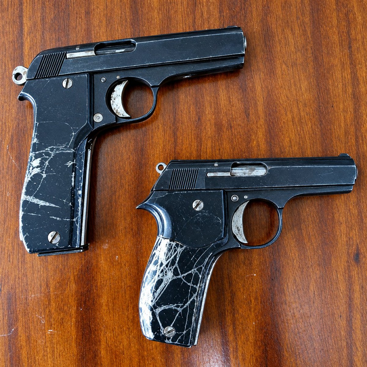 im_Kolins's tweet photo. These are Awka made guns, locally manufactured during the Biafra War. They were used to support the Biafran war effort.

Do you know that when the war ended in 1970, the Nigerian government reportedly arrested hundreds of blacksmiths in Awka because they believed these men had helped build the guns used during the Biafra War?

The government reportedly saw their ability to manufacture weapons as a threat, fearing that another conflict could occur and that these blacksmiths might once again provide weapons.

Till today, the government has restricted blacksmiths in Awka from manufacturing firearms and has reportedly refused to grant them licenses to produce them.