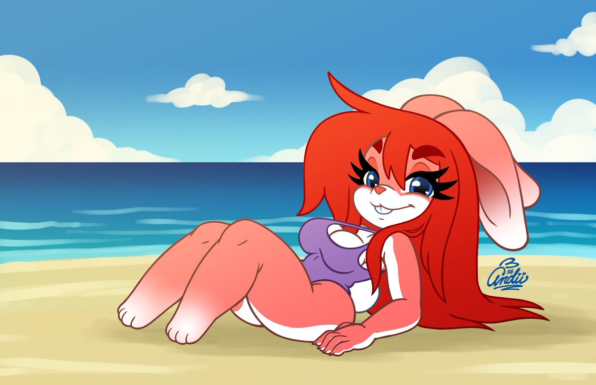 andii_clover's tweet photo. Sun's out, Bun's out! Last full day of Summer! Are you ready for Fall/Spooky Season? https://t.co/QiSC9TDQHI