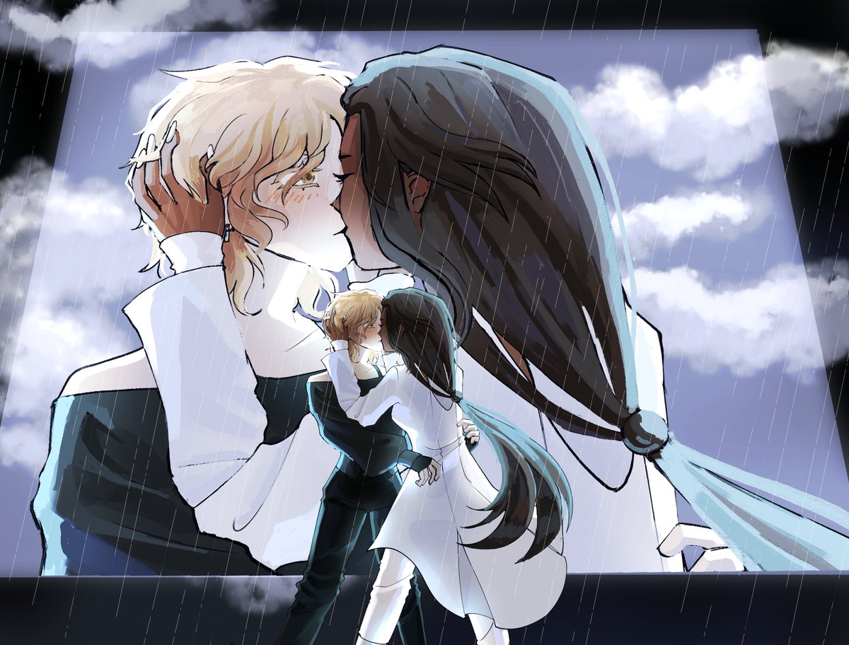 ribaiore's tweet photo. realistically they wouldve not had a kiss scene cuz vivimeng like to bully us

#hyuluka https://t.co/Ob5dEDPewt