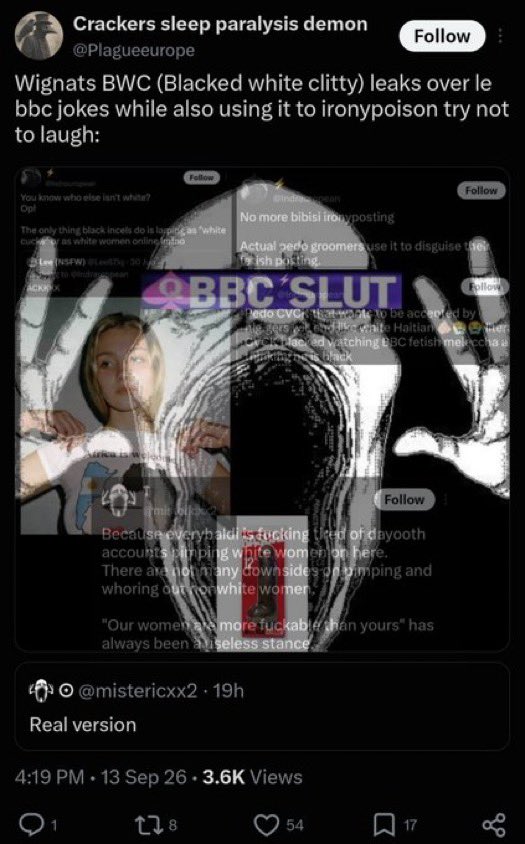 barbaricnigcel's tweet photo. @mistericxx2 O algo… https://t.co/25Efkn1CBc