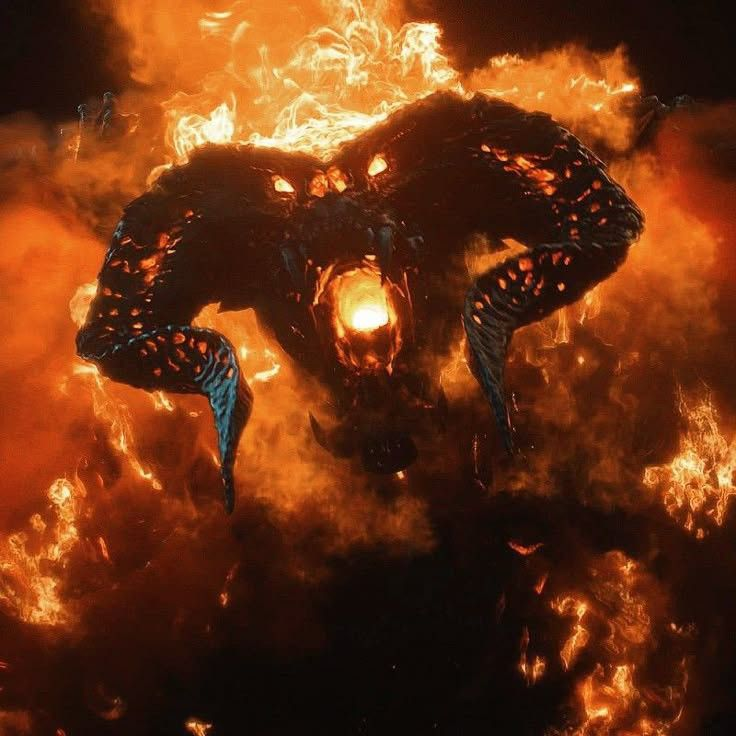 IcyLunaWolf's tweet photo. Why does he look like freaking Balrog https://t.co/TWdWxpi1iX