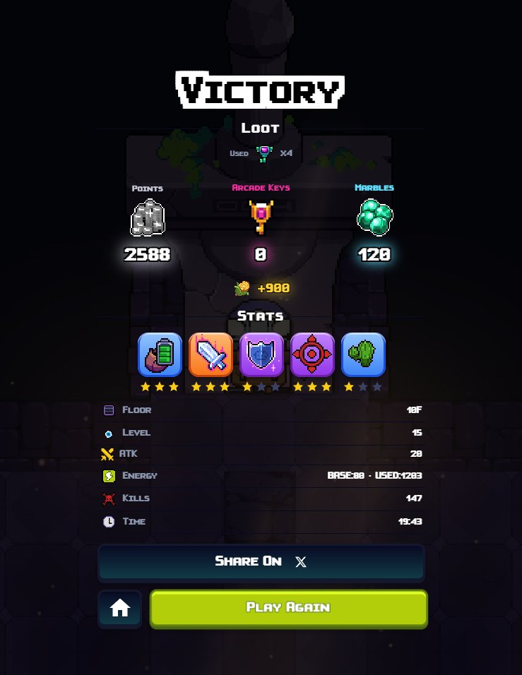 SajibDeb_bd's tweet photo. Look at the ultimate guide of @onchainheroes Yield Fields Event by my friend @DegenJablko!

Dodge the enemy, know their moves, save energy and grab all corns on the dungeon.
Remember: before selecting skills, read their usecase.
I chose "Glass Cannon" which is worst skill, eventho its legendary. limiting your energy to 75 and after max upgrade 80!