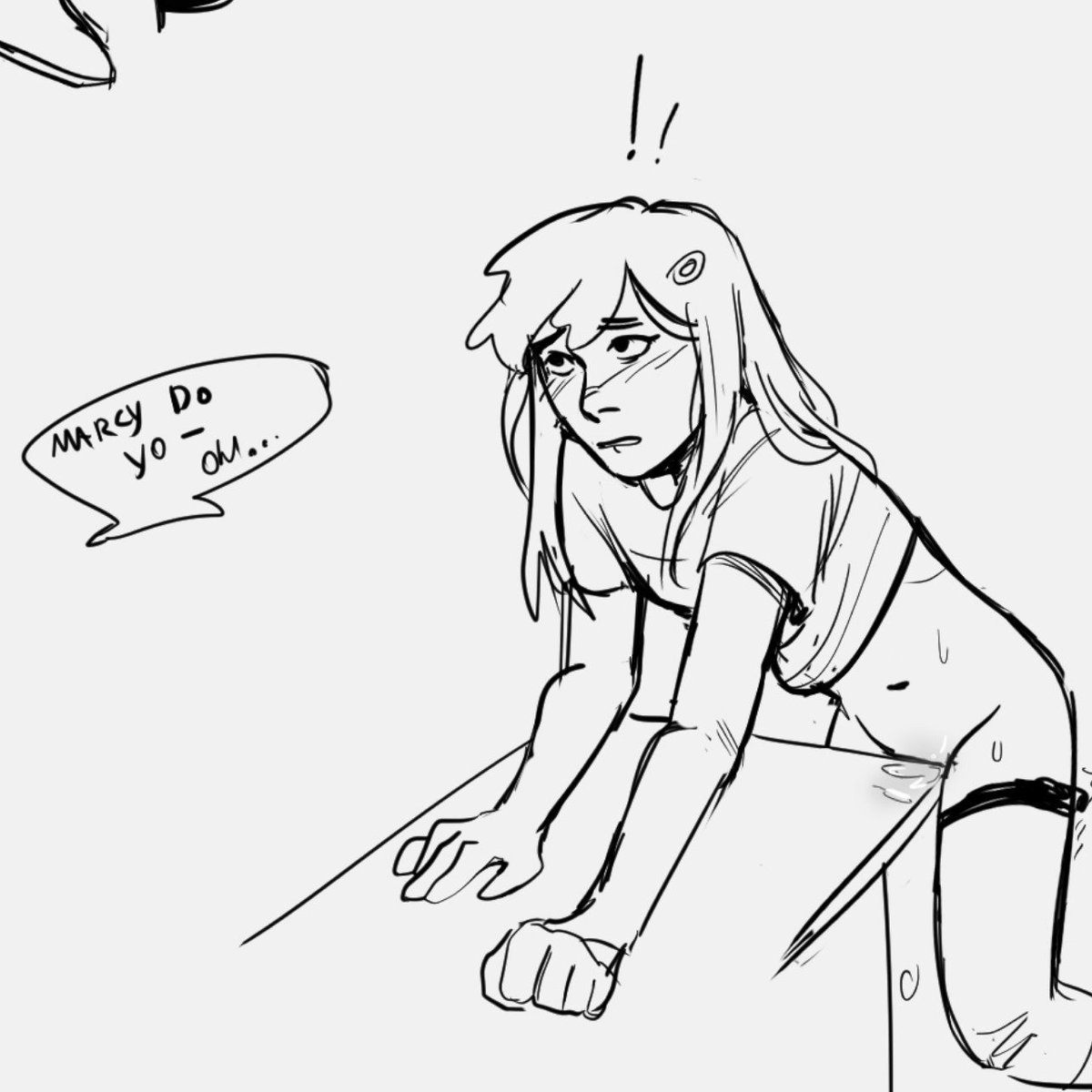 xPit4a's tweet photo. #Sasharcy NSFW 🔞 Marcy got caught! https://t.co/P0OWvCmzer