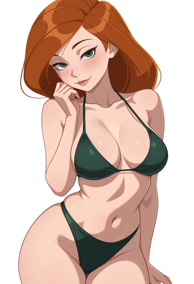 LiaBeautyart's tweet photo. Kim Possible 1/3 https://t.co/NiaSgPtKPZ