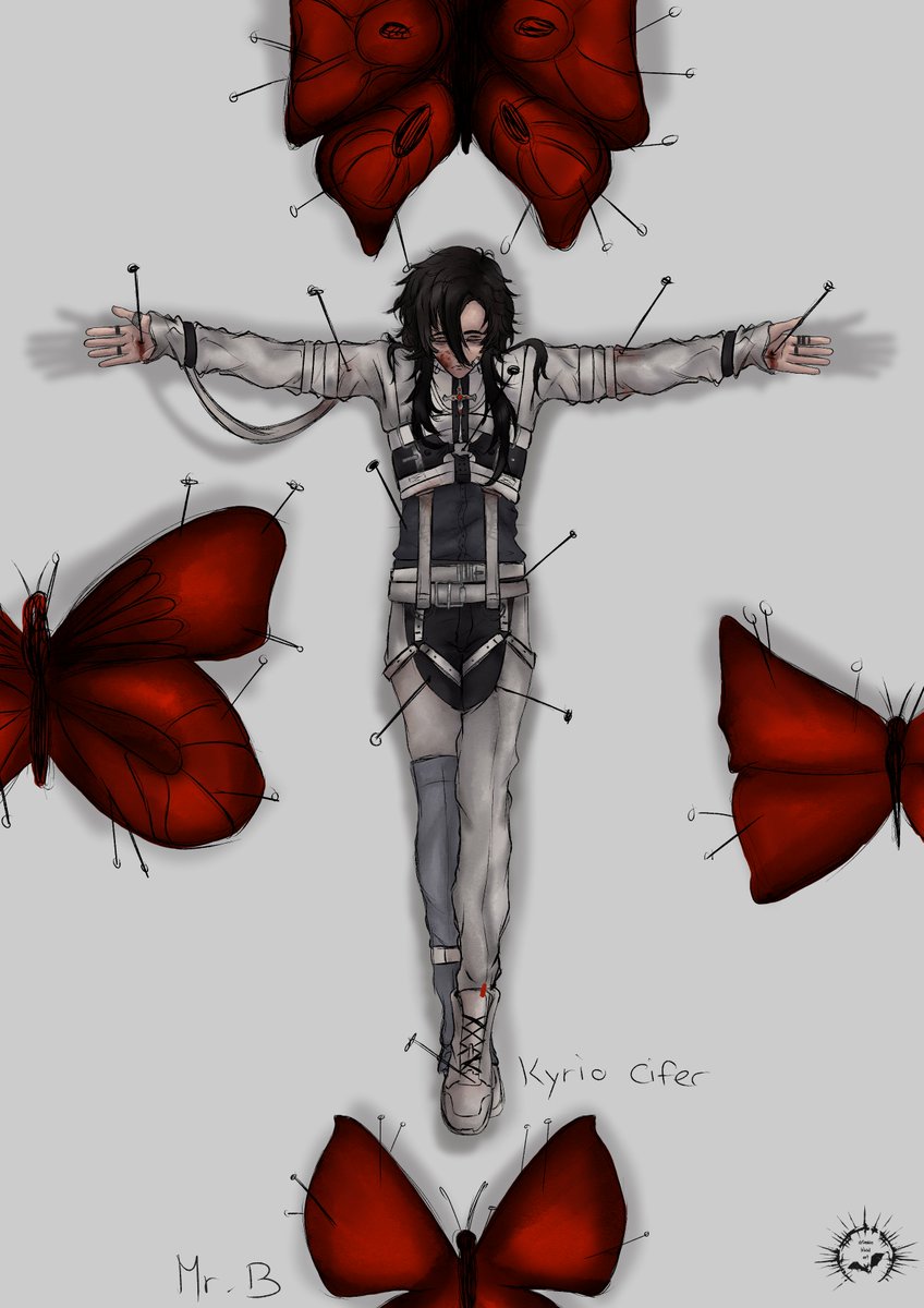 Crimsonbloodart's tweet photo. specimen 
#Kyanvas #KyrioCifer https://t.co/nWxm3bTJDc