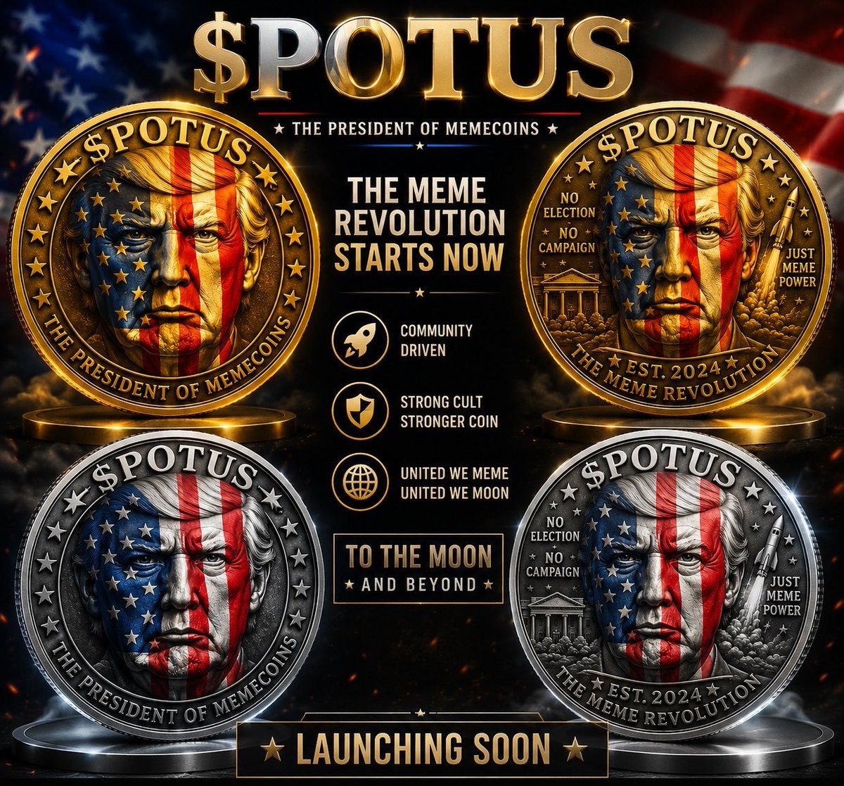 JimmyJa08012417's tweet photo. $POTUS is cooking 🔥🔥

Narrative = LOADED 🇺🇸
Community = LOCKED IN 💎
Momentum = BUILDING 🚀

CT WILL HEAR ABOUT THIS ONE 👀

$POTUS 🚀🦅

https://t.co/B6AccCEtJj

https://t.co/2IcE6rSjZz

$POTUS
#POTUS #Crypto https://t.co/KRSIHsRJtB