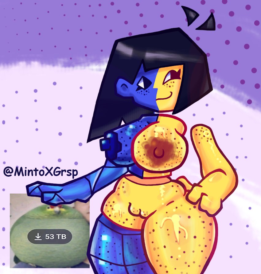 MintoXGrsp's tweet photo. Salutations, sir!! 👋🙃💙💛🔥🔥🔥

#ena #nsfw #art https://t.co/zQ00w4QcNQ