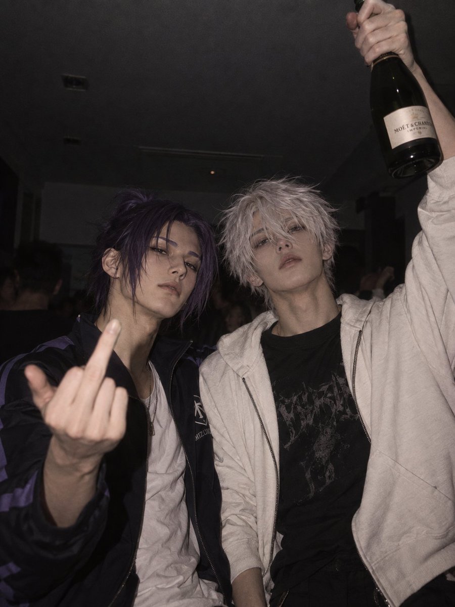 MoescapeAi's tweet photo. ✨ MOESCAPE AI ✨

Seedream 5.0

IMAGE TO IMAGE + TEXT TO IMAGE

PROMPT: Reimagine the characters in the reference as a realistic candid best-friends duo, preserving their recognizable faces, hairstyles, eye colors and identities while transforming them into a natural contemporary photoshoot aesthetic.

Premium cinematic photorealistic anime-inspired portrait, highly detailed facial features, realistic skin texture, natural hair strands, expressive eyes, subtle imperfections, authentic emotions, soft film grain, muted color grading, realistic proportions and polished editorial photography.

Create intimate but playful friendship poses such as shoulder-to-shoulder selfies, arms around each other, laughing together, playful hair tousling, leaning against each other and spontaneous candid moments. Keep the chemistry natural, youthful and effortless.

Use atmospheric settings such as dimly lit rooms, cozy bedrooms, elevators, backstage spaces, city streets at night, cafés, rooftops and moody indoor locations, with warm ambient lighting, soft shadows, subtle flash photography, realistic depth of field and cinematic bokeh.

Experiment with different camera angles including close-up selfies, slightly tilted compositions, low-angle shots and spontaneous handheld photography while maintaining the characters' identities and recognizable features.

✨ Create your own with Moescape AI, link in bio!

#fyp #anime #trend #foryoupage