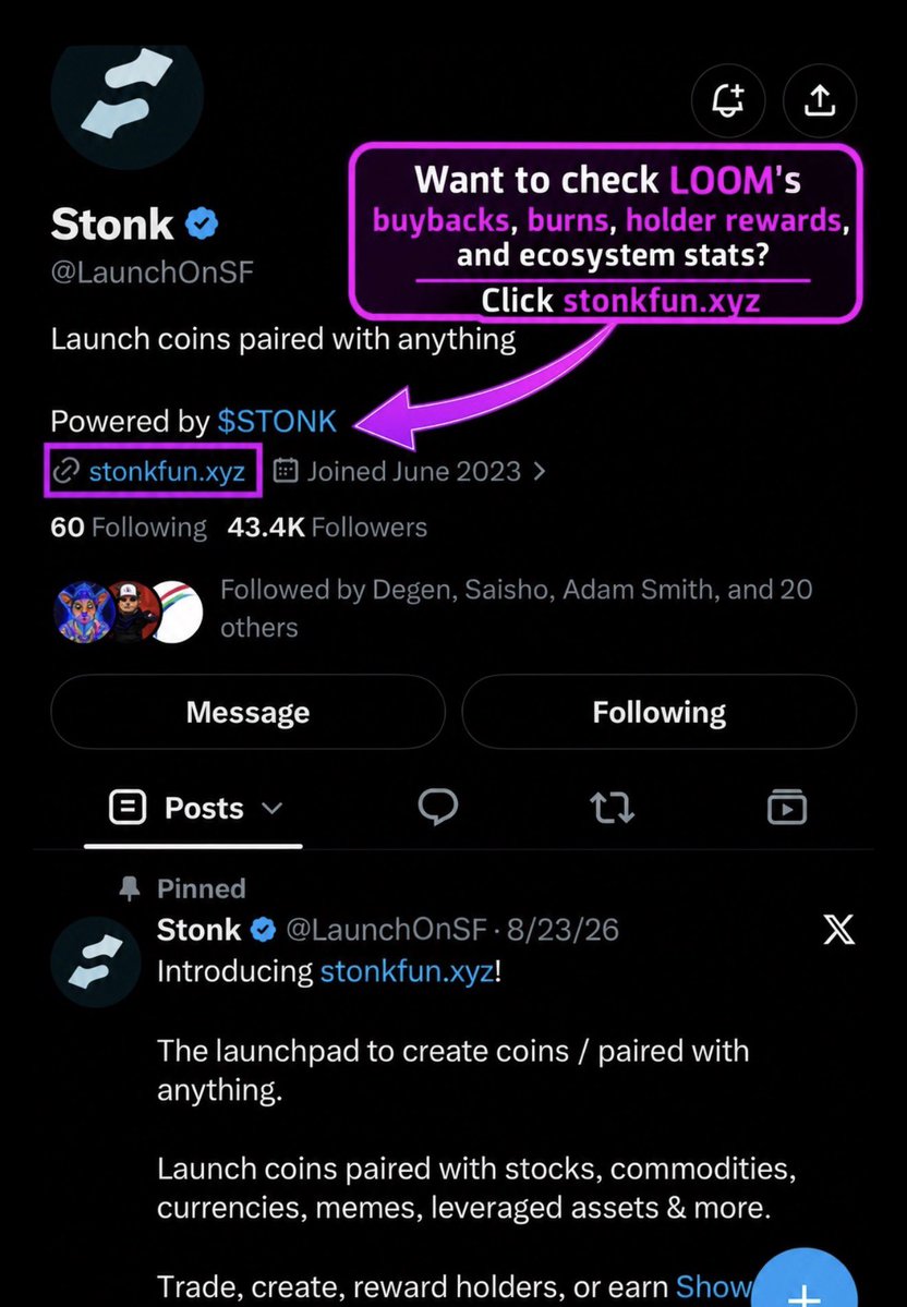 4EvaDrea's tweet photo. solana:CB1YQfUzgsnaCd93cZLdiX1uASW7utWBaYMUsvcwNUBV . The dog 🐕 of Solana - A paired meme coin with a strong lore- Before Solana was Solana, there was LOOM. Launched through StonkFun eco.  3% reward mechanism, has distributed over $600,000 of SOL through holder rewards, and participates in the StonkFun flywheel burns.  Need I say more? What about a low MC! Best part, it’s still so early. I practically receive SOL almost every day, multiple transactions!! I love Loom!
