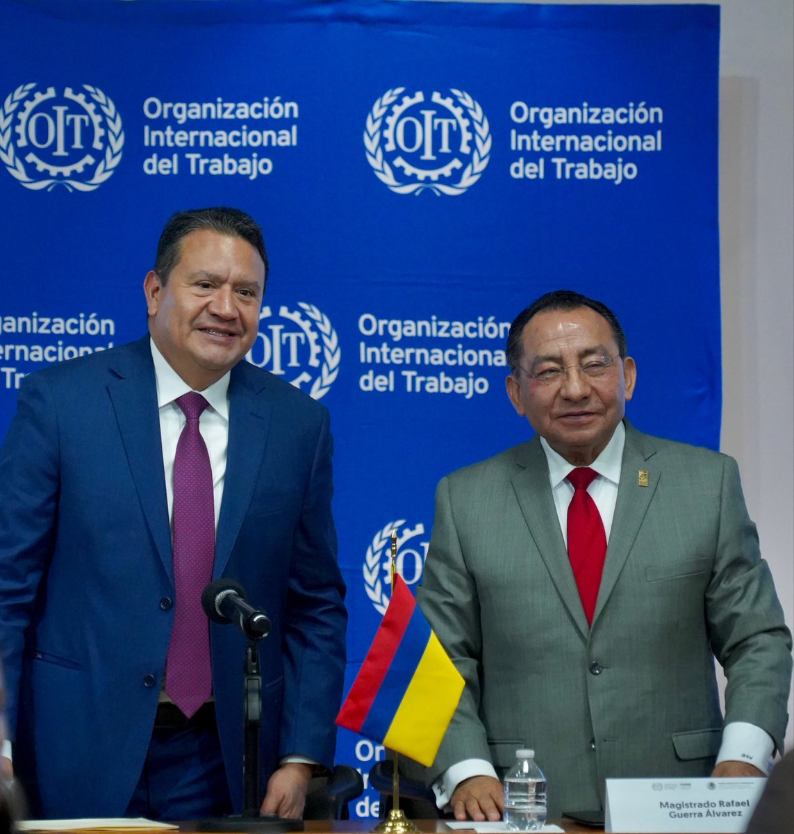 MagRafaelGuerra's tweet photo. Agradezco la invitación a este diálogo a Néstor Vargas, presidente del @OAJ_Mex; Sergio Javier Molina, director de @ENFJ_mx; Pedro Américo, director de @OITMexico; Sandra Carrizosa, Coordinadora del proyecto FARO de @OITMexico y representantes. https://t.co/aLKqOGsFbF