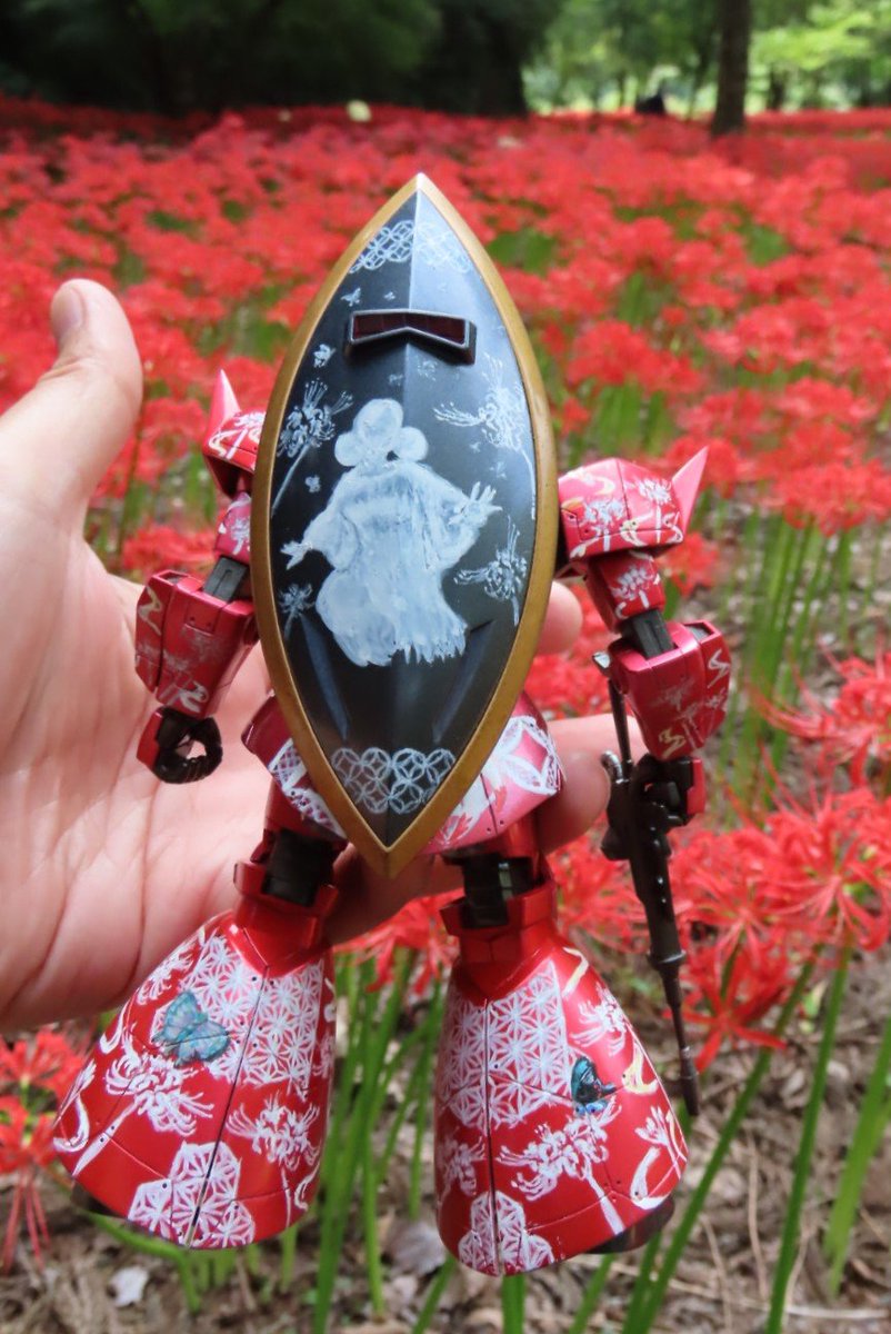 8fYKCyd4qyUrVDi's tweet photo. 曼珠沙華ルググと曼珠沙華(彼岸花)
#ガンプラ https://t.co/wVs2RHYdAX