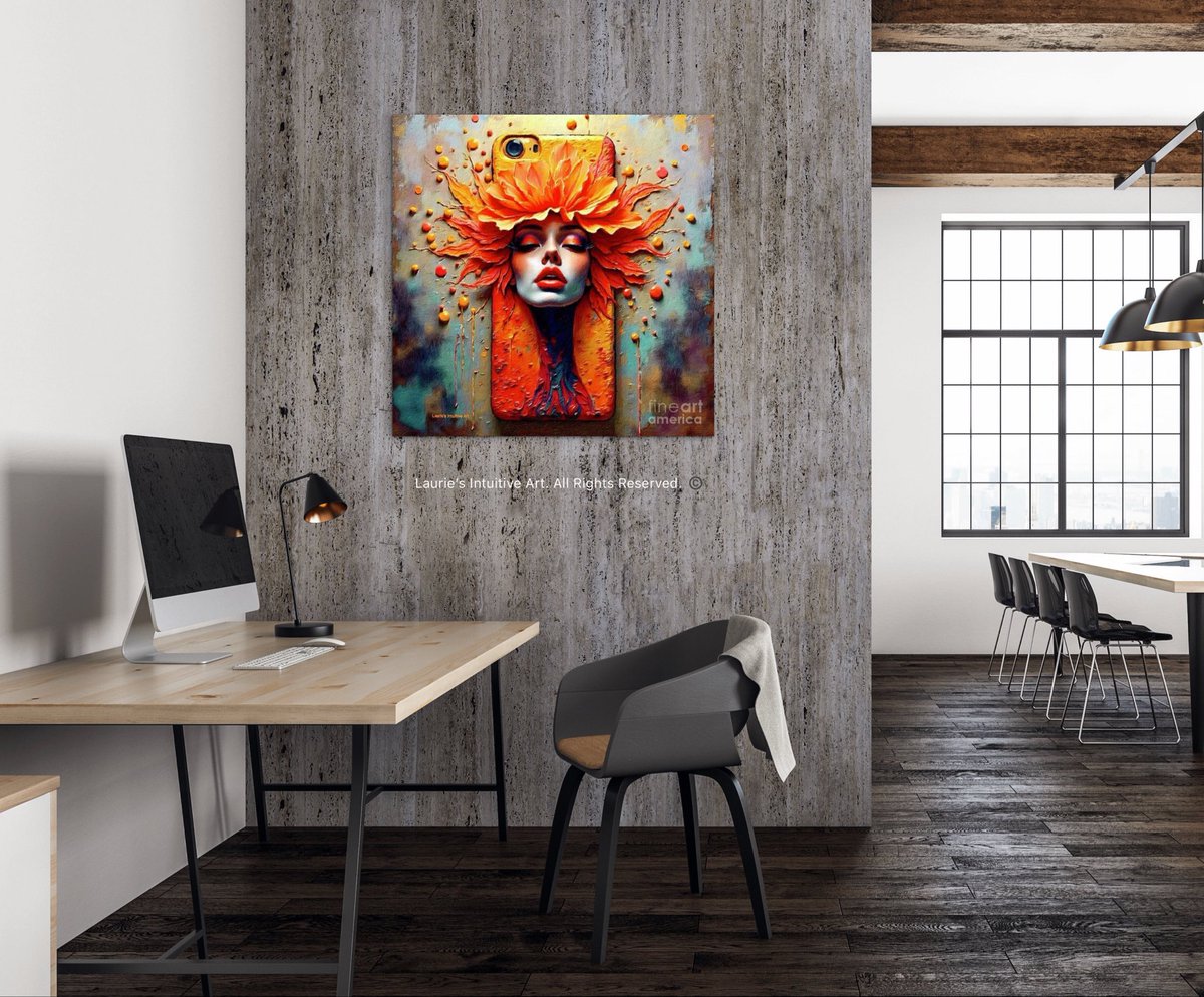 ArtisticLaurie's tweet photo. Corporate Office Wall Art/Becoming Technology/Tech Art Licensing. A great focal piece for corporate open offices, tech headquarters, and executive boardrooms.
https://t.co/GqeF0vk2K2
#CorporateArt #OfficeInteriorDesign #TechOfficeDecor #FuturisticArt #CorporateArtConsultant https://t.co/likps7d466