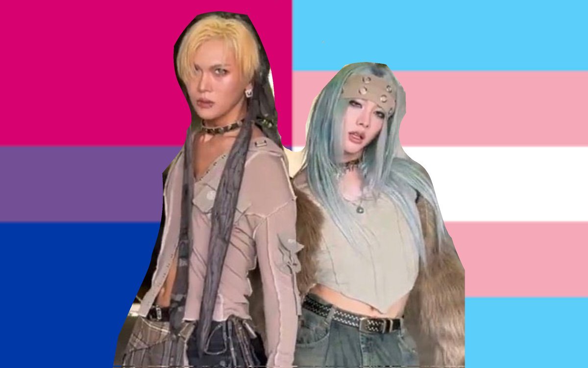 chrpolar's tweet photo. Trans bisexual hyunrui flag for transgender bisexual who likes hyunrui https://t.co/3h6tseqX4g