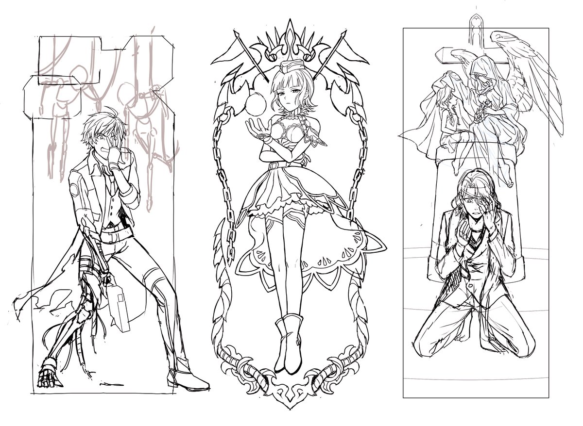 fukakutei_x's tweet photo. ミリエム自担＋αでヴィランズ https://t.co/VkRYNui0pB