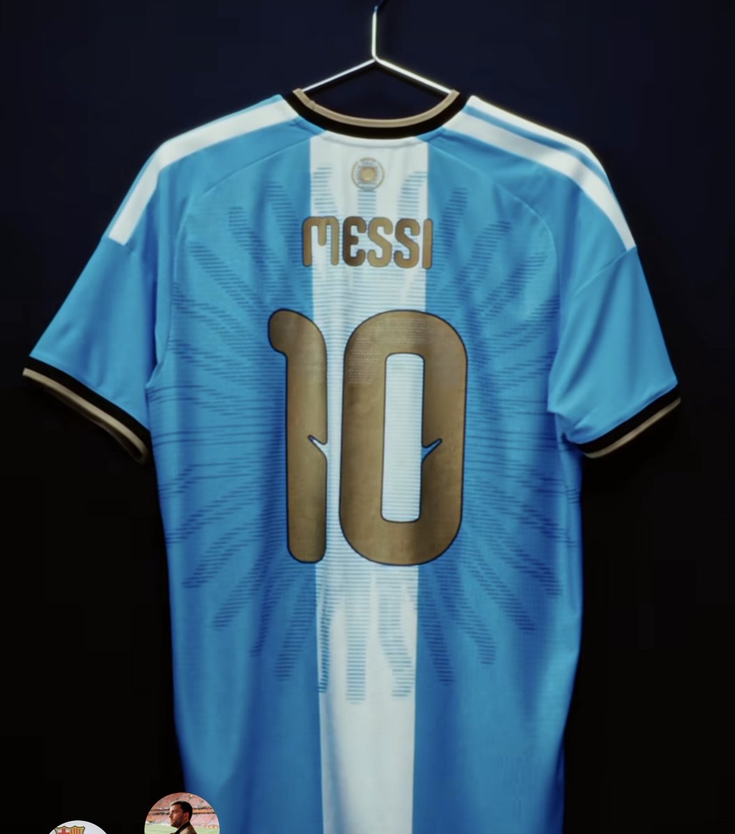 GoalVersee's tweet photo. 🚨 BREAKING: Adidas just confirmed Argentina’s new kit has been completely sold out minutes after Lionel Messi dropped its new design. 

More demands are still coming in. https://t.co/RvwWtJCALz