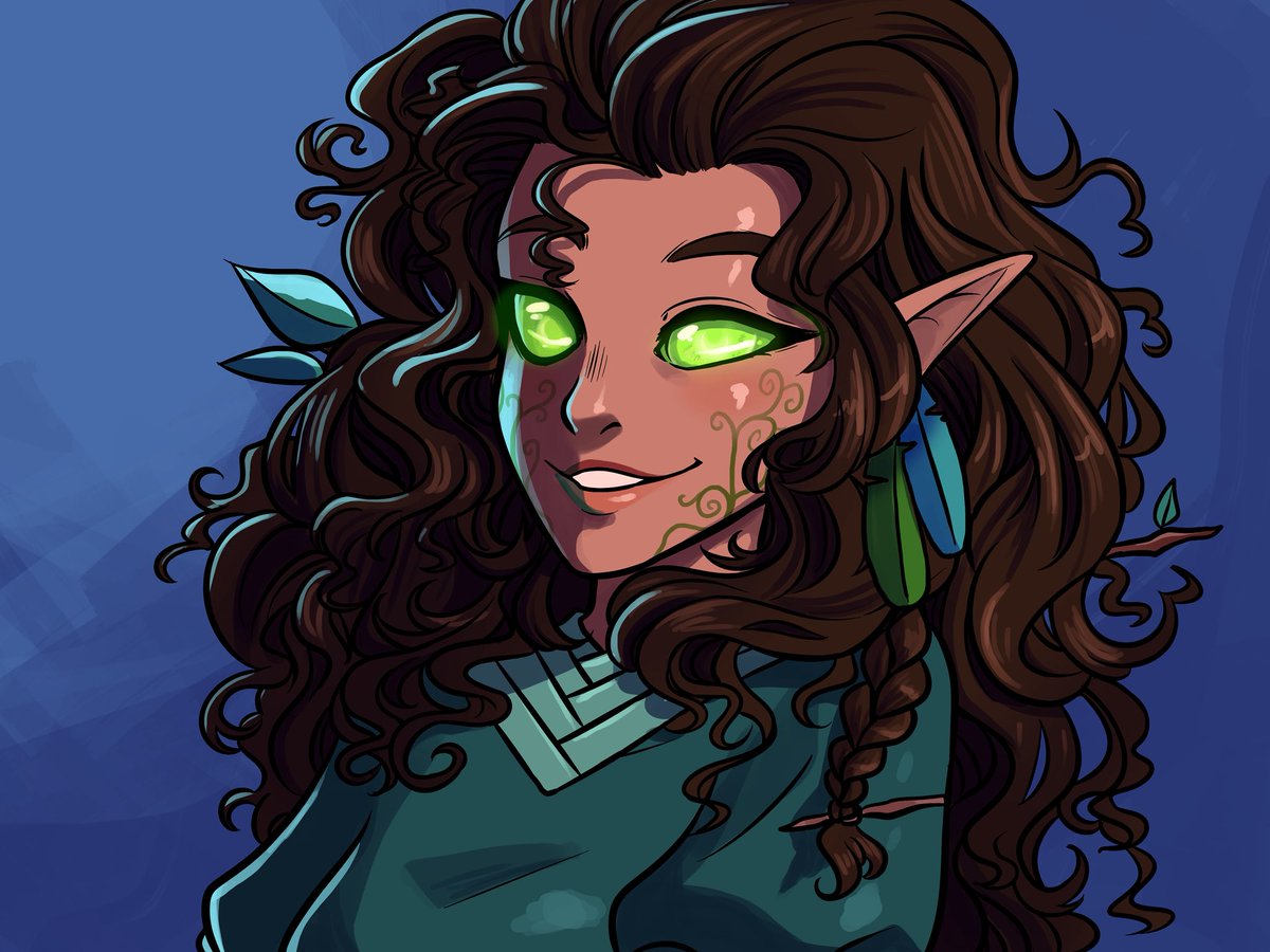SpatztheRaichu's tweet photo. @Distrbeachboy Wood Elf named Fiona https://t.co/swf61SdGpo