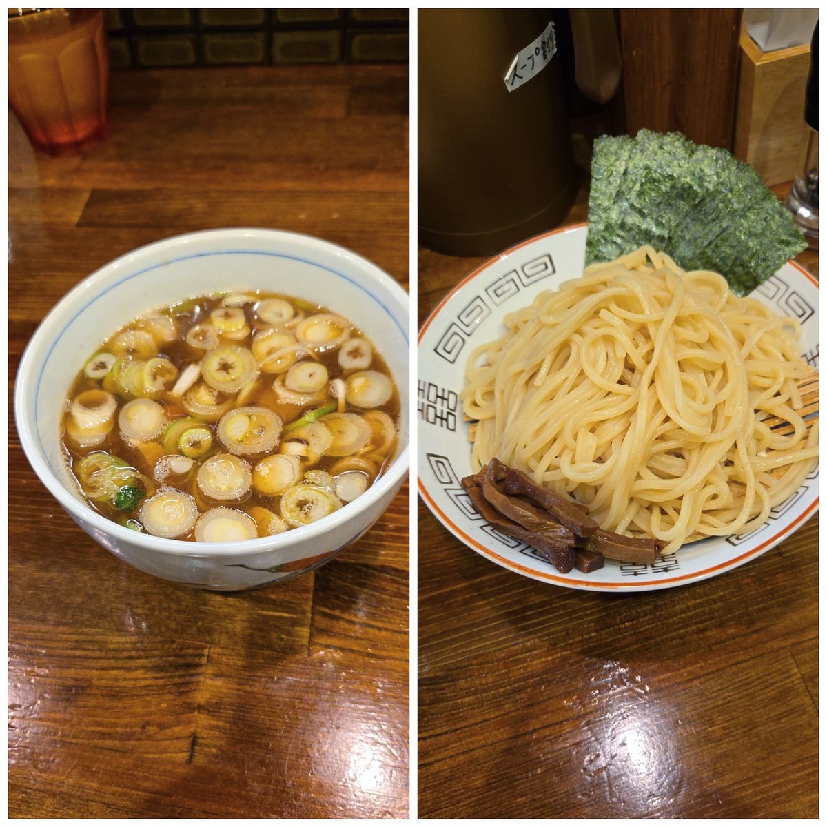 KaizokuoMa's tweet photo. 【奈つやの中華そば】下丸子
限定 さんま節の雲呑つけそば
訪麺🍜喉ごし抜群のツルモチ中太麺！芳ばしく強靭な秋刀魚薫るつけ汁にdipすれば…華やかで力強くコク深い味わいと鼻腔を擽る鮮烈な余韻が五臓六腑に突き刺さる珠玉の逸杯♫めッちゃウマ──ッ!!
自慢のもちもち雲呑も相性🥰
超絶美味‼️🙏💥💯 https://t.co/miPGdJg1tS