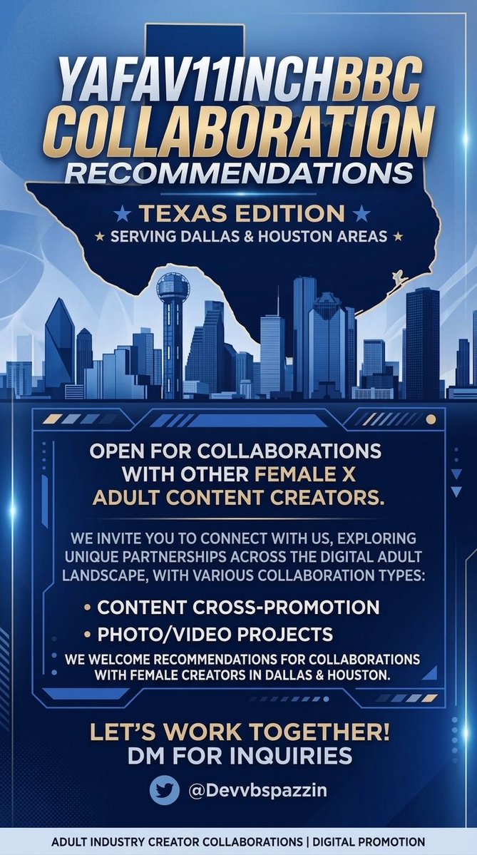 Devvbspazzin's tweet photo. who tryna be next 👀👀

CALLING OUT ALL HOUSTON AND DALLAS CONTENT CREATORS

WHO DOWN FOR COLLABS

VIEWERS COMMENT ANY CONTENT CREATORS Y’ALL RECOMMEND ME TO COLLAB WITH

SNAP: https://t.co/YTz3OR46k6

#yafavbbcwashere

best bbc on X 🤩

#BBC #Longblackdick #ATL #NYC #NYCFREAKS https://t.co/PmQKQ6RLDu