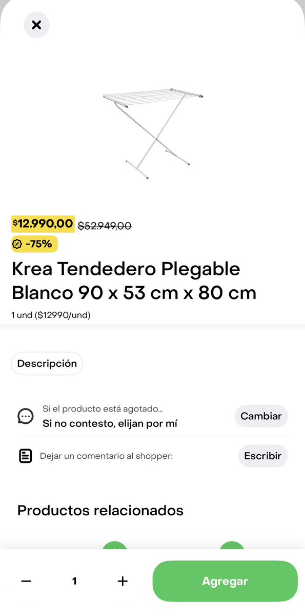 radarahorro's tweet photo. Radar Detecta 🚨

Tenders super económicos en @JumboArg dentro de @RappiArgentina 

Hay muchas cosas de la marca Krea a muy buen precio. 

#Cupones #Descuentos #RadarDetecta #Jumbo #Rappi https://t.co/NzgPo8rVLr