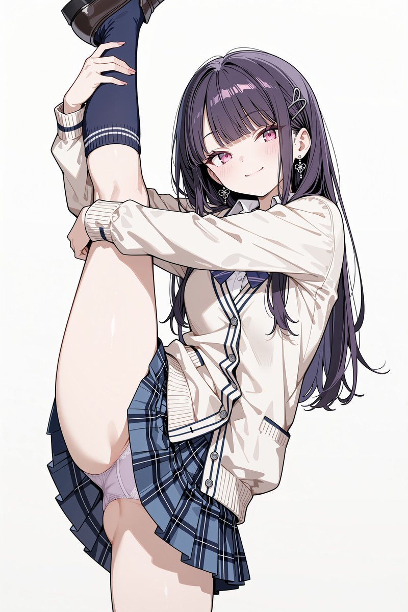 curry3_aiart's tweet photo. おは開脚💜 https://t.co/GxM57HFAGg