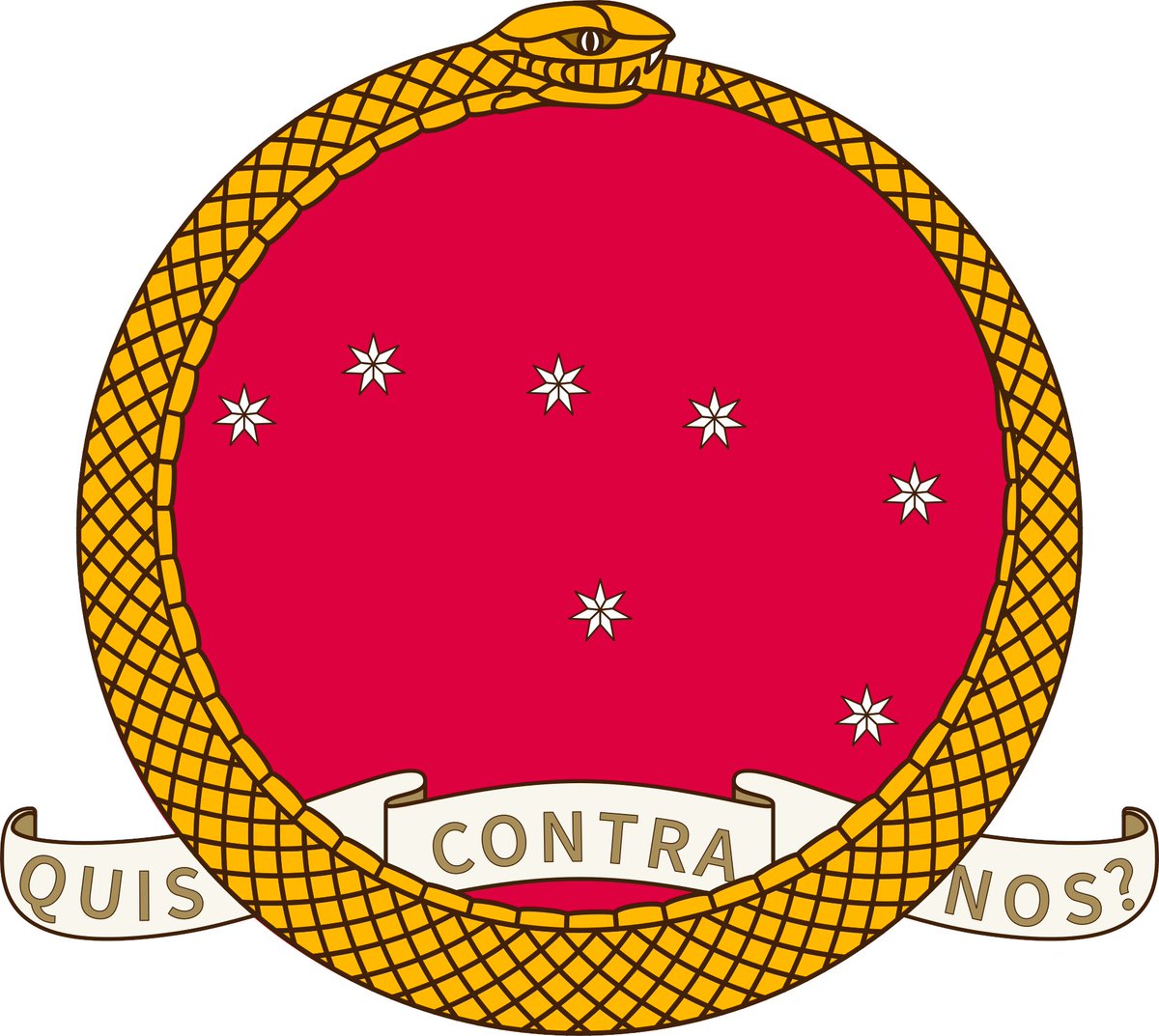 flag_posting's tweet photo. Coat of Arms of the Italian Regency of Carnaro (1919-1920) https://t.co/fENVTlr5ju