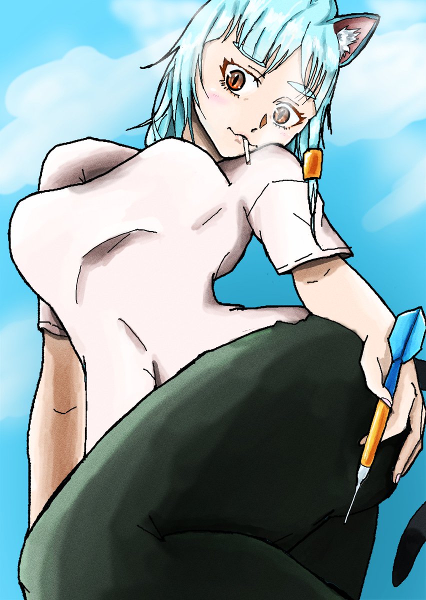 berry_chan3249's tweet photo. ヤニはる
「なんもねぇ」  
#はる画
@Hagaru0852 https://t.co/but0luoaxI