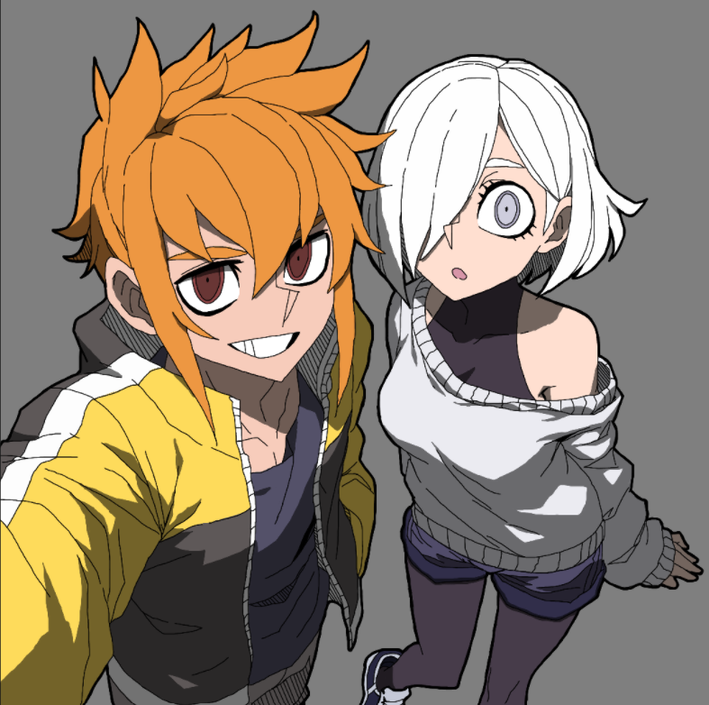 BubbleyBerd's tweet photo. Fanart of Peet and Bam from @puripunyopas 
Commissioned you so much, now i get to throw art at you! https://t.co/vMlZAqOKx0