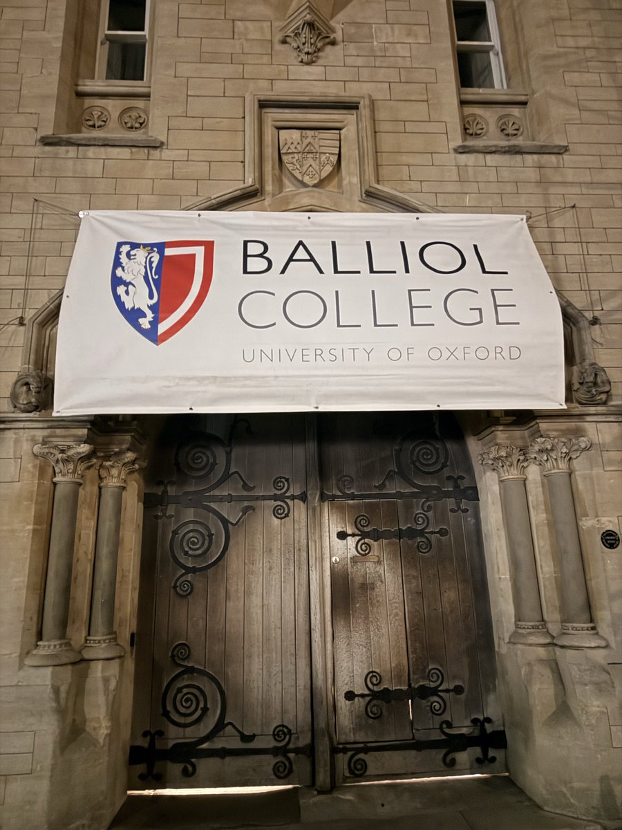 BoKuangyi's tweet photo. It was lovely to be back at Balliol and seeing many old friends at our 20 year reunion (since matriculation). Around every corner a memory was waiting, of joy and excitement, or of exhaustion from the endless BOPs, and the dread of an essay deadline!

The campus hasn’t changed, which makes me reflect just what it means for Balliol to have stood for 800 years, undoubtedly the oldest Oxford college!

People I had not seen in 16 years are now fathers and mothers; or professors assigning the essays we once wrote. But familiarity floods back instantly. 

Especially amongst us PPEists, we get right back into properly rational debates on democracy and authoritarianism etc, with casual mentions of Arrow theorem or “universal prescriptivism” etc. that needs no elaboration. 

Older people used to tell me how special the undergrad years are. It’s impossible to appreciate it while you are in it. Only now do I recognise the permanent fraternity cultivated from shared intellectual formation. I’m curious to see how we all pan out in the next 10 years!