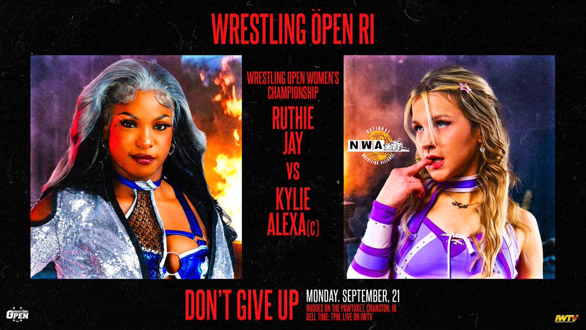 beyondwrestling's tweet photo. MATCH 2 presented by https://t.co/GXmPLGKHTQ: @kyliealexxa vs. @SUPERIORQWEEN sponsored by https://t.co/WOUTnLozmV

Sign up for @indiewrestling to stream @WrestlingOpenRI live every Monday night at 6:45pm ET!

#WrestlingOpen | @WrestlingOpen | https://t.co/MzJtRDBwcc https://t.co/QL0YOwOKoG