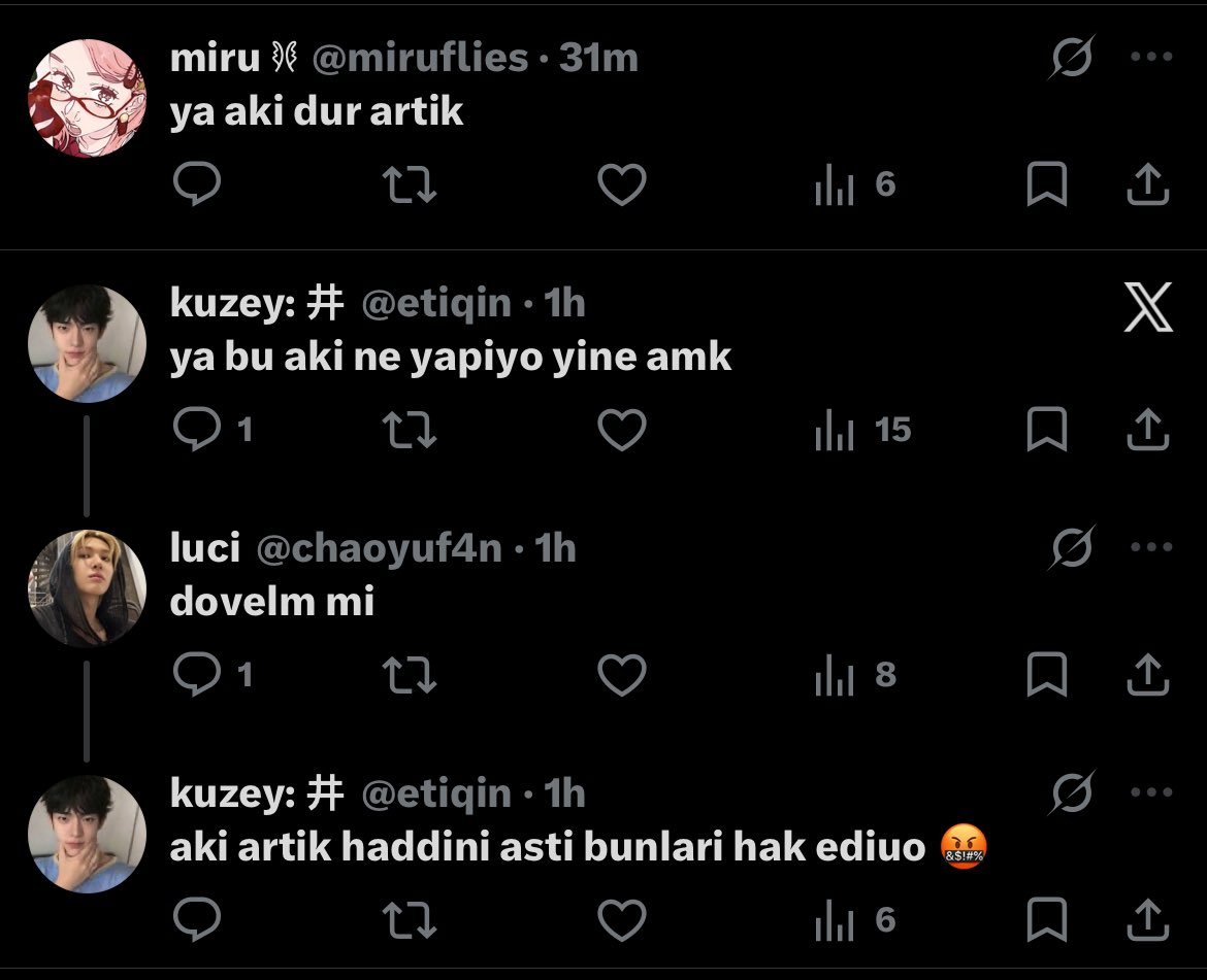 mioyonez's tweet photo. mıllete ozenıp ınsanların tweetlerıne yanıt vermeye basladım ve herkes farkında https://t.co/mv4d6mIiG2