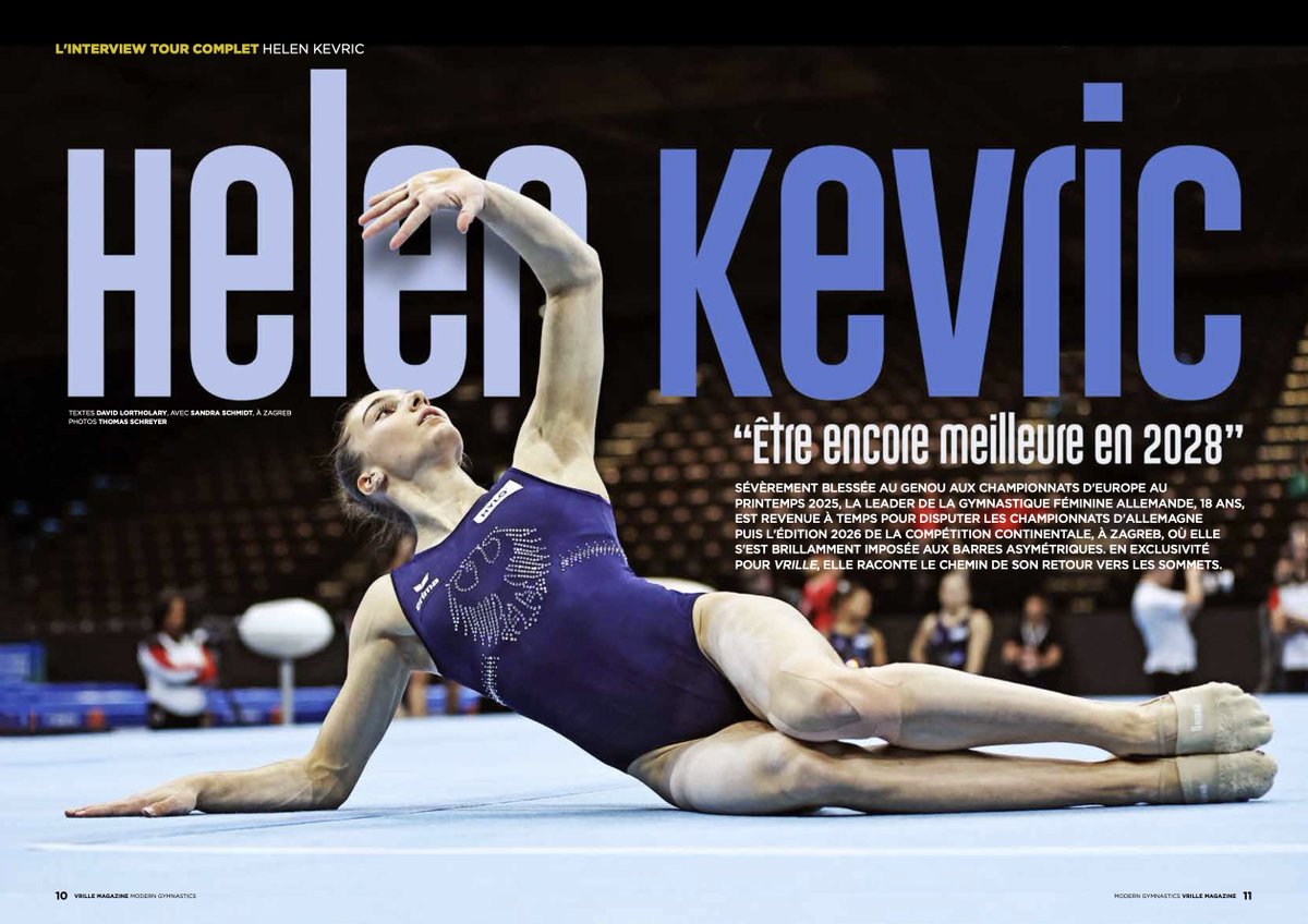 vrille_magazine's tweet photo. "Paris 2024 m'a rendue incroyablement fière et m'a donné énormément de motivation pour travailler plus encore. Avec l'objectif d'être encore meilleure en 2028", raconte Helen #Kevric dans le dernier #Vrille.
Pour s'abonner : https://t.co/OQRho0oHGF 🤩🔥
#ModernGymnastics https://t.co/6GmiHAflNS