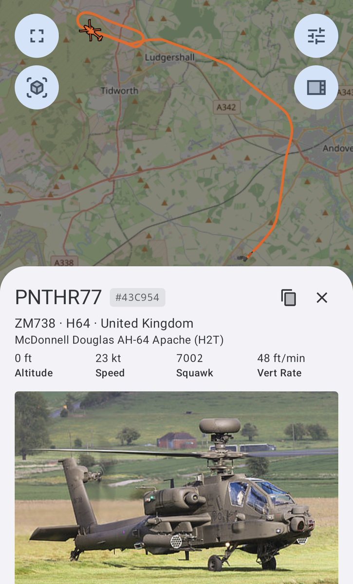 AirspaceWatch tweet picture