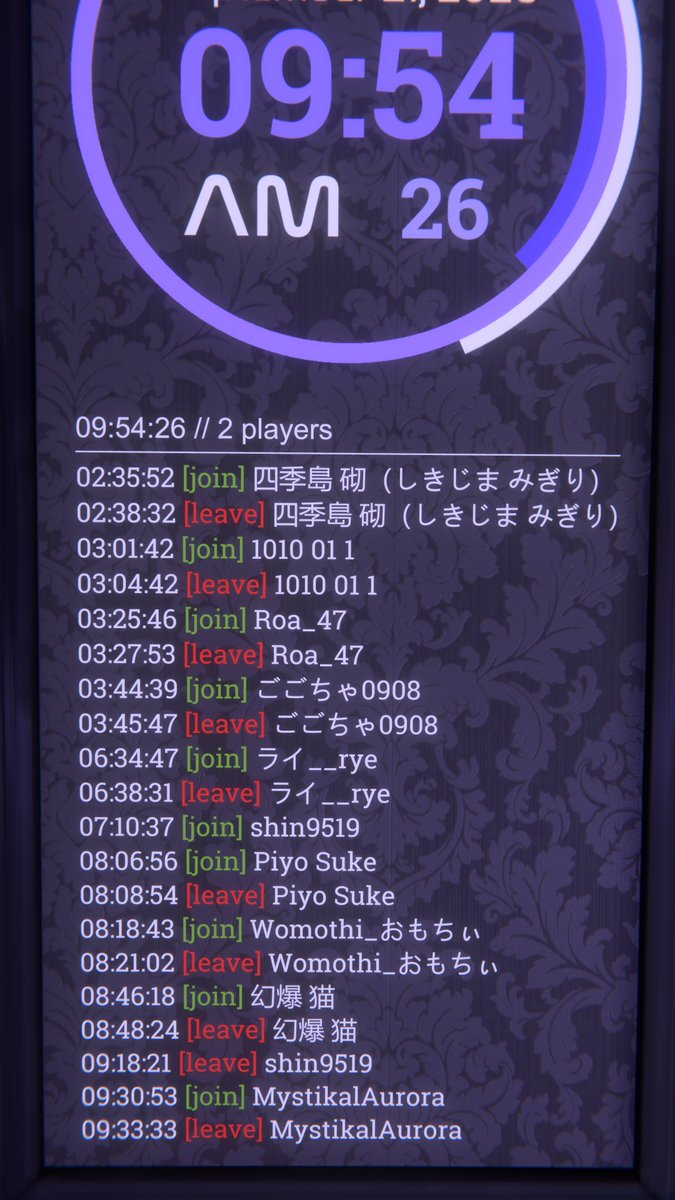 ShinonomeTomoyo's tweet photo. さてさて、日曜日は夜勤明けから別ゲームや改変してて遅くにぶいちゃにインしたんだけど、そのままＶ睡💤
ﾌｱｧ～٩Ꮚ๑´ȏ｀๑Ꮚ۶～ｧ…

夜勤明けだったし、すぐに寝ちゃってたw
沢山の方が逢いに来てくれていました♪
来訪＆書き置き、添い寝もありがと〜💕✨
💓Ꮚ˚๑ ᷇ 𖥦 ᷆๑Ꮚ⌒💕

#灰島
#VRChat https://t.co/iHStpUrL84