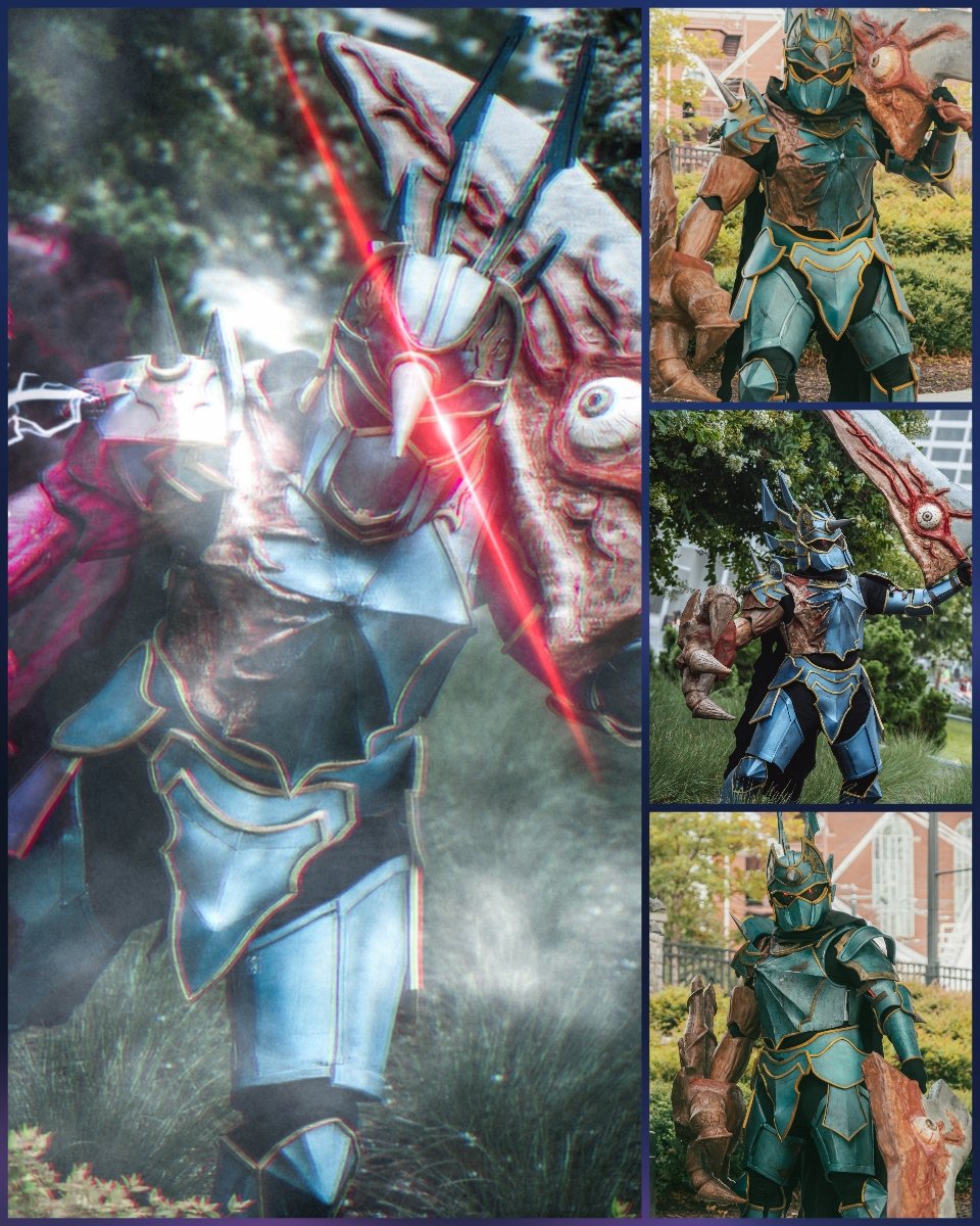 datboiwolfgang's tweet photo. "Sacrifice your soul to me!" -Nightmare
I love being a harbinger of evil. I look extremely cool too. My next project is definitely gonna be on par with this. Stay tuned!
.
.
.
.
#cosplay #videogamecosplay #soulcalibur #gamecosplay #cosplayarmor #propmaker @BandaiNamcoUS https://t.co/SulOZPoXVi