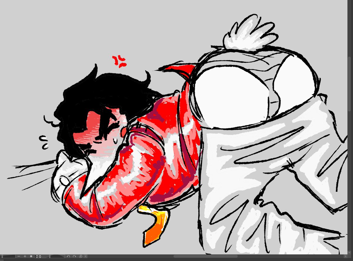SP4MMA1L's tweet photo. That one friend who doesnt finish drawings (#deltaruined ?) https://t.co/v2tDsTUx76
