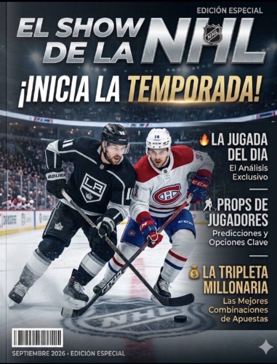 ElShowDelaNHL's tweet photo. En solo 8 días comienza la temporada de la #NHL26/27 no te pierdas la emoción del deporte mas apasionante del mundo, juega asesorado, pregunta por mis  planes https://t.co/lMwvJNiEXq