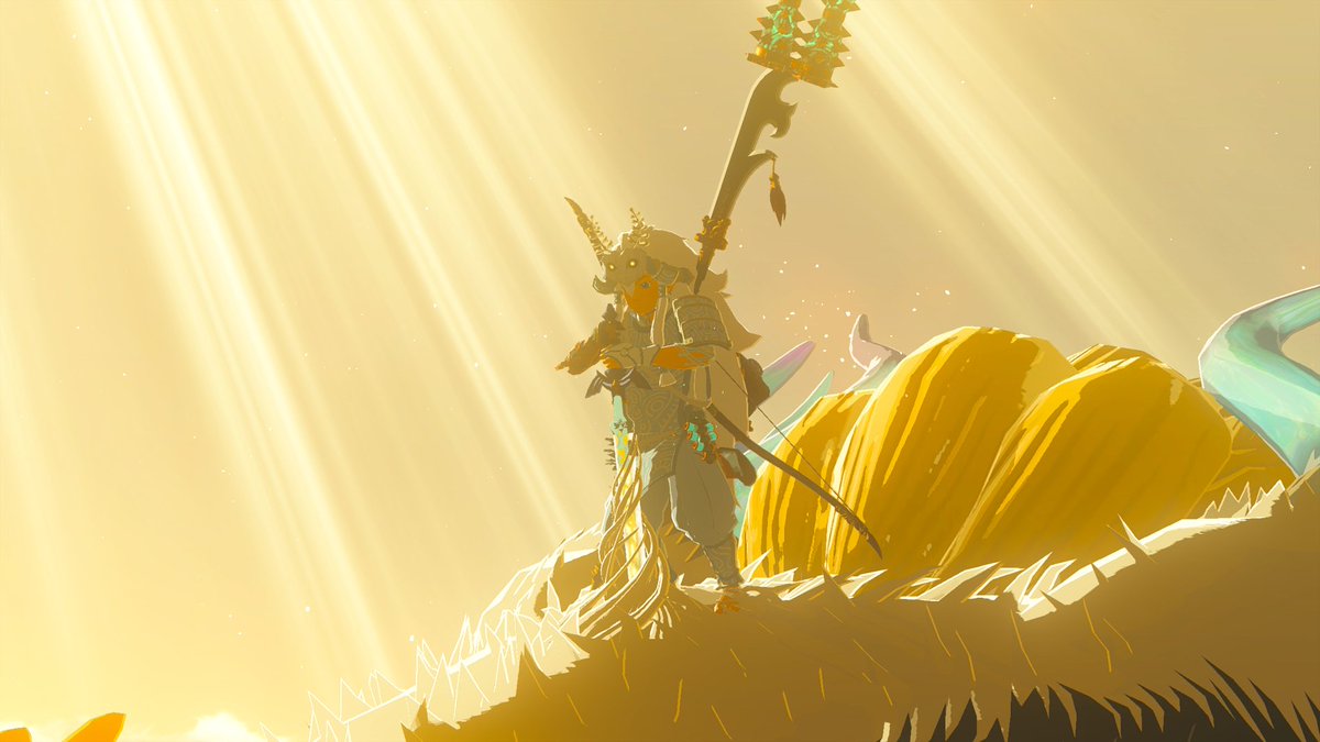 Rehatroxx's tweet photo. La scène est magnifique, à moi la master sword enfin ! (Ce jeu n'a pas été goty je ne comprends pas) https://t.co/uZPTVIuzHK