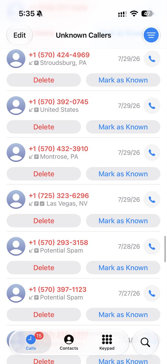 NRCatinoII's tweet photo. @FTC &amp; @FCC CAN NOTHING BE DONE ABOUT SPAM CALLS! IT IS BEYOND RIDICULOUS THAT IM RECEIVING 10 PLUS CALLS DAILY!! https://t.co/qDyAgcY1h1